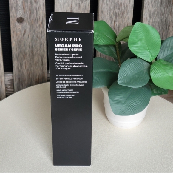 SALE Morphe Vegan Pro Eye Brush Set - Classic Black - Picture 3 of 5